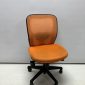 silla-giratoria-oficina-naranja-regulable-segunda-mano-barcelona